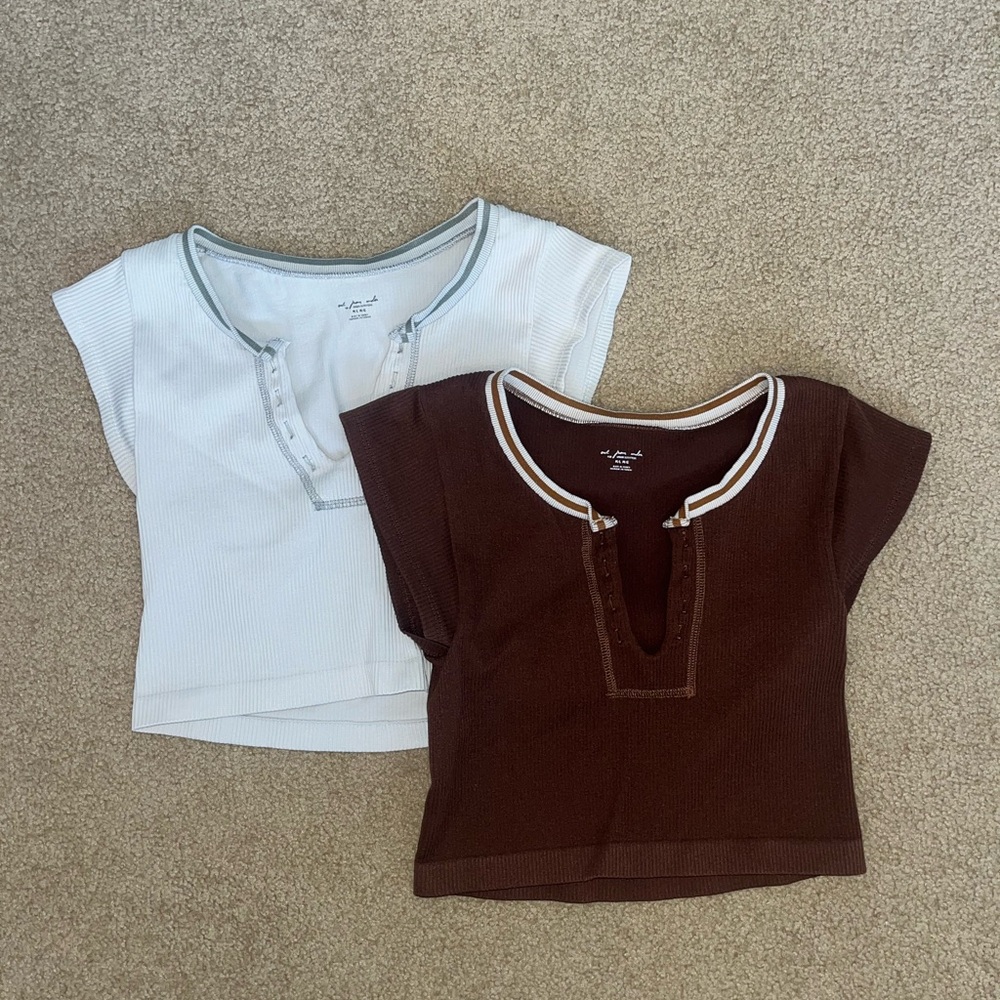 Urban Outfitters Out From Under Go For Gold Seamless Tops (2 count)